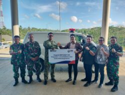Kodim 0625/Pangandaran Terima Bantuan Satu Unit Ambulance dari Bank BRI