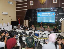 Polres Subang Ungkap Kasus Tindak Pidana Curanmor, 9 Orang Pelaku Ditangkap 