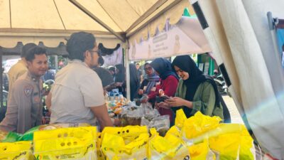 Bantu Stabilkan Harga Pangan, Polres Pangandaran Gelar Gerakan Pangan Murah Ke Dua Kalinya Menjelang Idul Fitri 1447 H