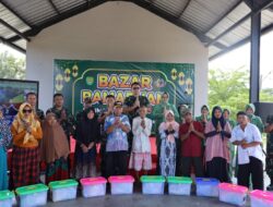 Jelang Hari Raya Idul Fitri 1447 Hijriah, Dandim 0625 Pangandaran Pimpin Kegiatan Bazar Ramadan