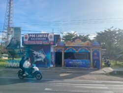 Pos Pengamanan PanciMas Polres Pangandaran di Perbatasan Jabar-Jateng, Hadirkan Mudik Aman dan Nyaman Bagi Pemudik