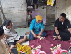 Bupati Pelalawan Salurkan Bantuan Kepada Masyarakat Dusun Pulau Payung Kelurahan Pangkalan Kerinci Timur