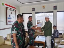 Kasdim 0625 Pangandaran Pimpin Ikrar Ijab Qobul Penyerahan Zakat Fitrah 1447 H/2026 M