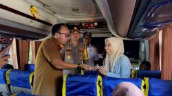 Kapolres Tasik Kota Bersama Wali Kota Laksanakan Ramp Check Kendaraan Umum di Terminal Tipe A Indihiang
