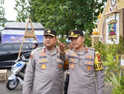 Wakapolda Jabar Tinjau Pos Terpadu Technopark Polres Tasikmalaya Kota, Beri Motivasi Personel Pengamanan Mudik