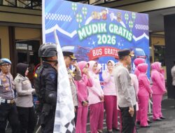 Polres Tasik Kota Berangkatkan Mudik Gratis 2026 Tujuan Solo dan Yogyakarta