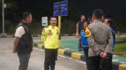 Tengah Malam, Kapolres Purwakarta Turun Langsung Pastikan Keamanan Rest Area bagi Pemudik