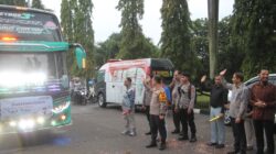 538 Pemudik Diberangkatkan Gratis, Polres Purwakarta dan Indorama Wujudkan Mudik Aman dan Penuh Kebahagiaan