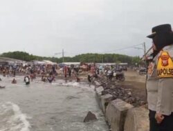 Pastikan Keamanan dan Kenyamanan Pengunjung, Polsek Legon Kulon Monitoring Tempat Wisata Pondok Bali