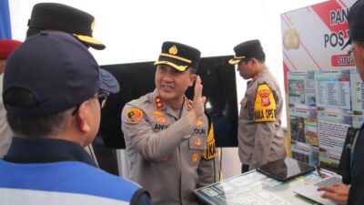 Pastikan Layanan dan Pengamanan Maksimal, Wakapolda Jabar Sidak Pos Mudik Purwakarta