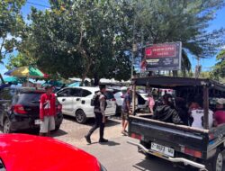 Pantai Pangandaran Dipadati Wisatawan, Polri Hadir Berikan Rasa Aman dan Pelayanan Humanis