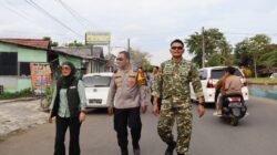 Dandim 0625 Pangandaran Monitoring Situasi Wisata di Pantai Pangandaran