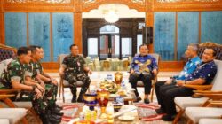 Danlanud Marsema TNI Abdul Haris Laksanakan Silaturahmi dengan Plt Gubernur Riau, SF Hariyanto, Dalam Rangka Hari Raya Idulfitri 1447 H