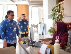 Pastikan Pelayanan Publik Berjalan Optimal, Sekda Provinsi Riau Lakukan Sidak ke Organisasi Perangkat Daerah