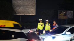 Arus Balik Memuncak, Polres Purwakarta Sigap Atur Lalu Lintas di Cikopo