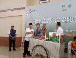 Wakil Ketua DPRD Kota Tasik H.Heri Ahmadi, Di Kegiatan Penyaluran Bantuan Dari Kemensos: Pemkot Tasik Diharapkan Dapat Sering Berkomunikasi
