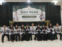 Kuatkan Silaturahmi, Keluarga Besar PGRI Kecamatan Purbaratu Gelar Halal Bihalal