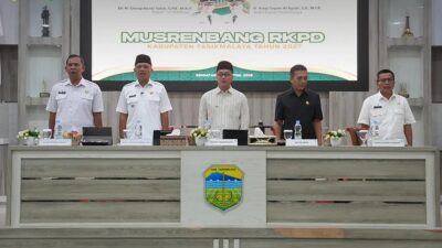 Bupati dan Wakil Bupati Tasikmalaya, Hadiri Kegiatan Musrenbang RKPD Kabupaten Tasikmalaya Tahun 2027