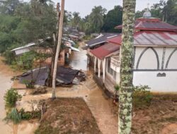 Tingginya Intensitas Hujan, Sungai Subayang Meluap, Delapan Desa di Kecamatan Kampar Kiri Hulu Banjir Bandang