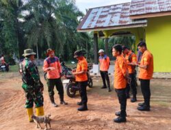 Dapat Laporan, Seorang Kakek Hilang di Perkebunan Kelapa Sawit di Desa Karya Mulya, Tim Basarnas Pekanbaru Langsung Lakukan Pencarian