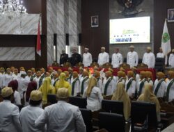 Bupati dan Wakil Bupati Subang, Hadiri Rapat Paripurna Istimewa DPRD Dalam Rangka Hari Jadi ke-78 Kabupaten Subang