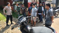 Soliditas Tanpa Batas: Gandeng TNI dan Warga, Bhabinkamtibmas Polres Purwakarta Jaga Desa Tanjungsari