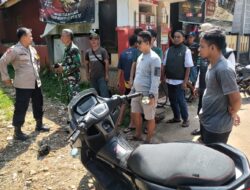 Soliditas Tanpa Batas: Gandeng TNI dan Warga, Bhabinkamtibmas Polres Purwakarta Jaga Desa Tanjungsari