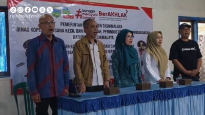 Tingkatkan Pengetahuan dan Keterampilan Calon Perajin, Diskopukmindag dan Dekranasda Kabupaten Tasikmalaya Gelar Bimtek Sutra