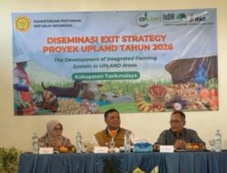 Wakil Bupati Tasikmalaya Lakukan Kunker Ke BUMP Wangsawinata dan Buka Diseminasi Exit Strategy Program UPLAND 2026