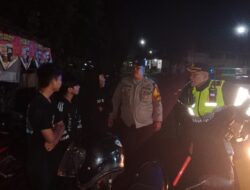 Polsek Jalan Cagak Subang Gencar Patroli Malam Mencegah Gangguan Kamtibmas di Wilayah Hukumnya