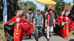 Danrem 062/TNI Resmikan Masjid Al Gandara, di Dusun Kamurang Desa Babakan Kabupaten Pangandaran 