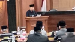 Rapat Paripurna,Komisi 1 DPRD Kota Tasikmalaya Dede Beberapa Catatan yang Menjadi Perhatian Khusus Bagi Pemkot Tasikmalaya