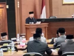 Rapat Paripurna,Komisi 1 DPRD Kota Tasikmalaya Dede Beberapa Catatan yang Menjadi Perhatian Khusus Bagi Pemkot Tasikmalaya