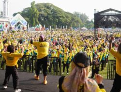 Peringati HUT ke-78, Sekda Subang Hadiri Senam Sehat dan Cek Kesehatan Gratis Massal 