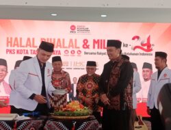 DPD PKS Gelar Halal Bihalal dan Milad Ke-24, Dihadiri Wawalikota Tasikmalaya Mewarnai Suasana Jadi Hangat Penuh Kekeluargaan 