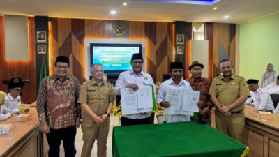 BAZNAS Jabar dan Kanwil Kemenag Jabar Teken MoU Penguatan Pengelolaan ZIS dan Dana Sosial Keagamaan