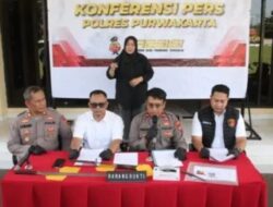 Gercep Satreskrim Polres Purwakarta Ringkus Pelaku Tawuran, Senjata Tajam Panjang Satu Meter Diamankan