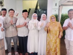 Jelang Berangkat Ibadah Haji, Sekdis Porabudpar H.Nanang dan Anggota Komisi III DPRD Kota Tasik H.Nurjanah Gelar Syukuran