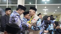 445 Jamaah Calon Haji Kota Tasik Kloter 04 KJT Dilepas Wawalikota Bersama Ketua DPRD Kota Tasikmalaya