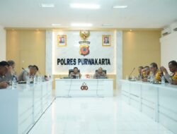 Polres Purwakarta Ikuti Launching Quick Wins Transformasi Polri TW II 2026, Tegaskan Layanan Transparan dan Profesional