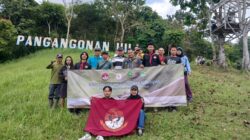 Tanam Pohon dan Napak Tilas Sejarah, Mapala Guntapala STHG Rayakan Milad Ke-12 di Bukit Nangreu