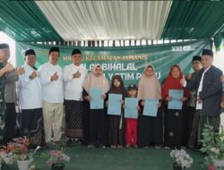 Wabup Tasikmalaya Hadiri Halal Bihalal MWCNU Jamanis, Tegaskan Pentingnya Jaga Silaturahmi dan Tingkatkan Kepedulian Terhadap Sesama