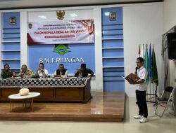 Tiga Calon Kades PAW Desa Liunggunung Ditetapkan, Kapolsek Plered Sampaikan Hal Ini