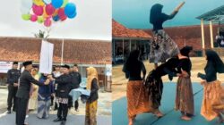 Semarak! Peringatan Hardiknas Tingkat Kecamatan Pagerageung, Lepas Balon dan Siswa SMPN 2 Pagerageung Tampilkan Antraksi Seni