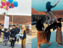 Semarak! Peringatan Hardiknas Tingkat Kecamatan Pagerageung, Lepas Balon dan Siswa SMPN 2 Pagerageung Tampilkan Antraksi Seni