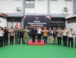Hari Pertama, Diky Chandra Laksanakan Tugas Plh Walikota Tasikmalaya, Pimpin Apel di Lapas Kelas IIB Tasikmalaya