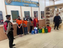 Sat Samapta Polres Purwakarta Kawal Pemindahan Tahanan Perempuan ke Lapas Sukamiskin
