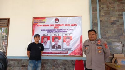 Jelang Pilkades PAW, Polsek Plered Lakukan Patroli Mobile