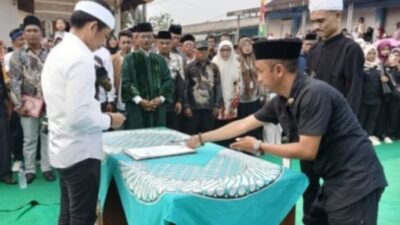 Bupati Purwakarta Resmi Melantik Parid yang Unggul Dalam Pemilihan PAW Kepala Desa Liunggunung