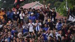 Bupati Subang, Wabup Bersama Kapolres Ikuti Nobar Persib Tundukkan Persija